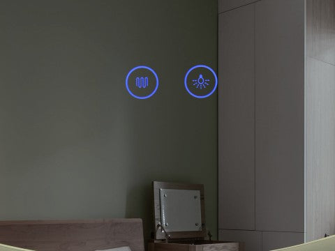 Ivy | LED Badkamerspiegel Rond Design met Verwarming & Touchbediening – 80cm tot 120 cm diameter
