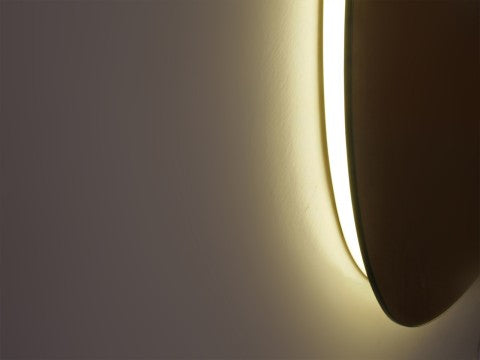 LED Badkamerspiegel | Digitale klok | Touch | Tess