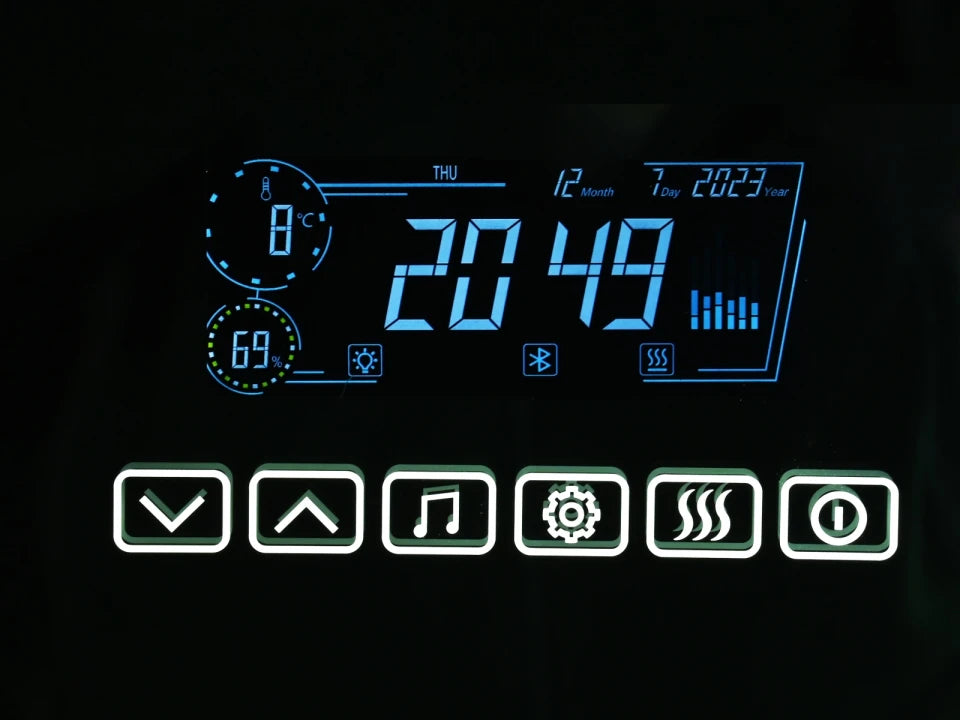 LED Badkamerspiegel | Bluetooth | Noël