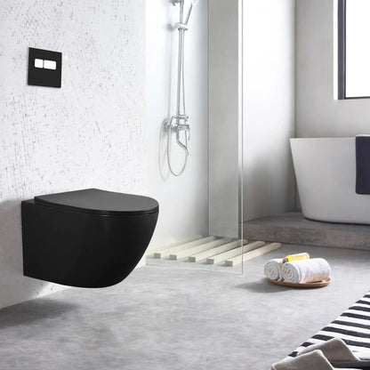 Hangend Rimless Toilet | Brian – Softclose Zitting, Keramiek