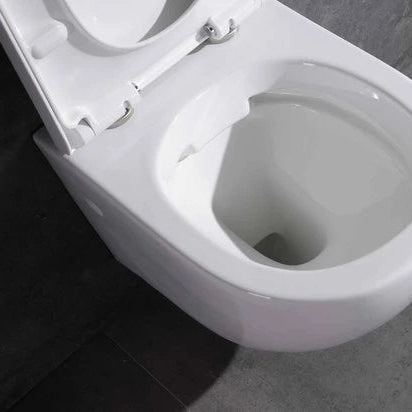 Hangend Rimless Toilet | Marco – Softclose Zitting, Glans Wit Keramiek