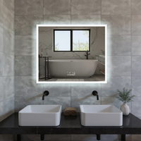 Nova | Bluetooth LED Badkamerspiegel – Met Verwarming & Touchbediening – 80cm tot 180 cm breed