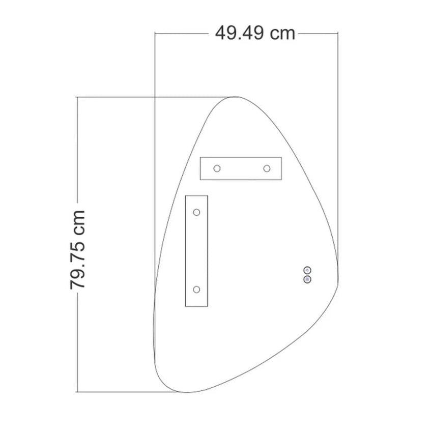 Amalfi | LED Badkamerspiegel met Verwarming & 3 Kleuren Dimbaar – 80cm tot 180cm breed