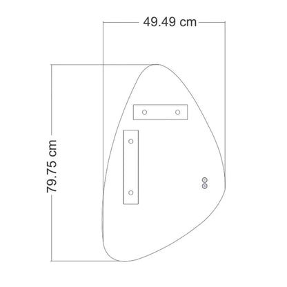 Amalfi | LED Badkamerspiegel met Verwarming & 3 Kleuren Dimbaar – 80cm tot 180cm breed