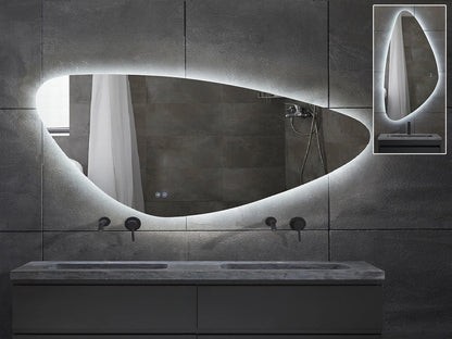 LED Badkamerspiegel | Horizontaal of verticaal | Catina