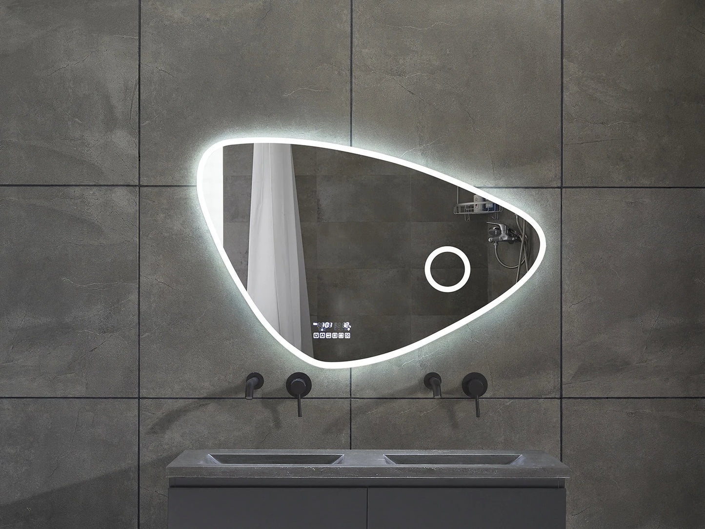 LED Badkamerspiegel | Bluetooth en speakers | Catina