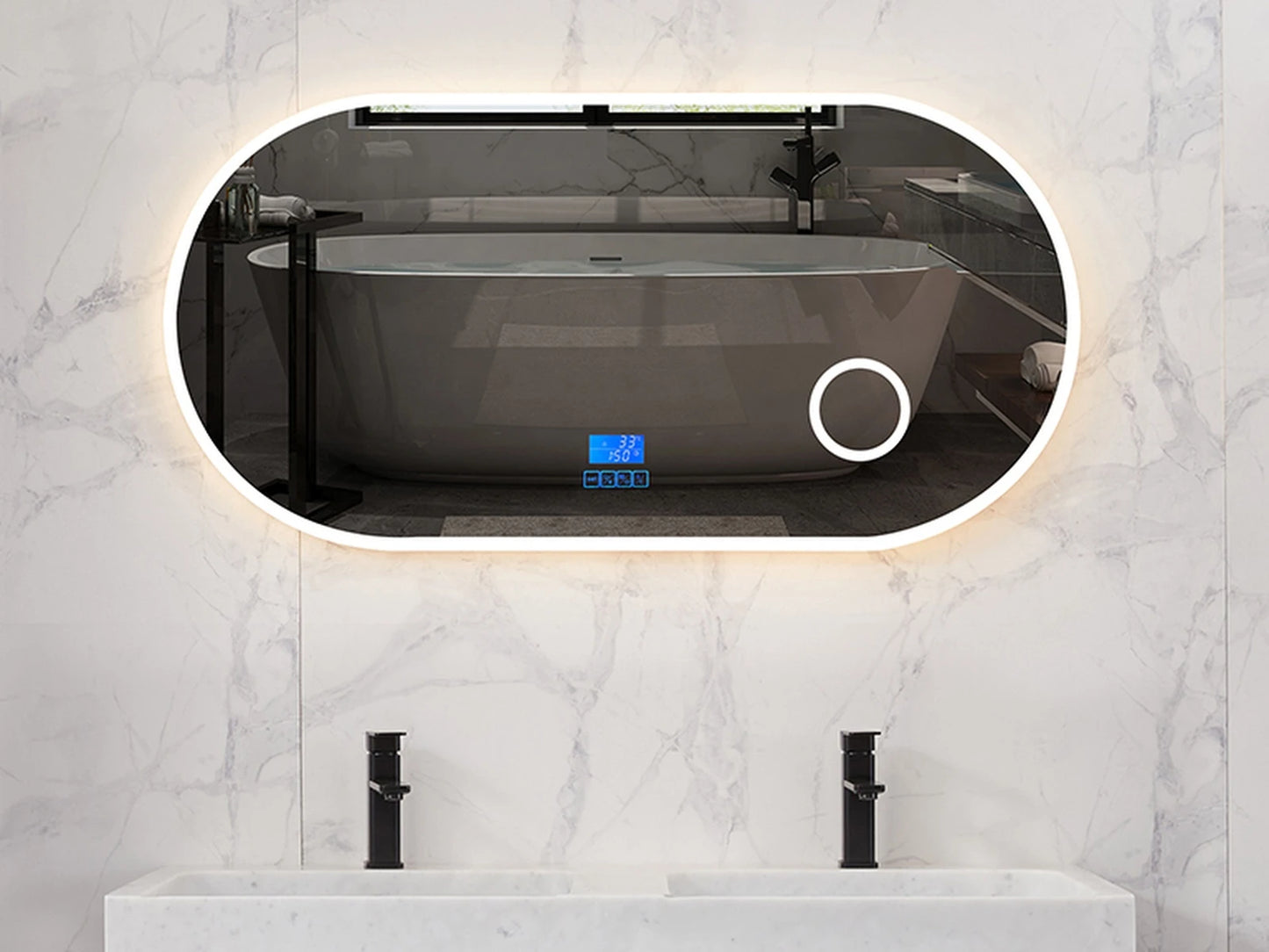 LED Badkamerspiegel | Bluetooth en speakers | Vera
