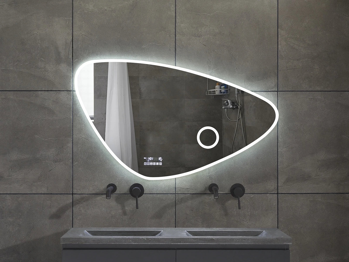 LED Badkamerspiegel | Bluetooth en speakers | Catina
