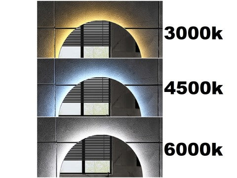 LED Badkamerspiegel | Bluetooth | Yade | 3 kleuren verstelbaar