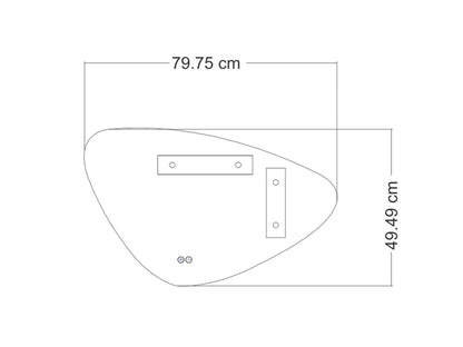 LED Badkamerspiegel | Horizontaal of verticaal | Catina