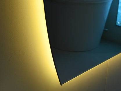 LED Badkamerspiegel | kwartrond | Links of rechtsom | Jenny